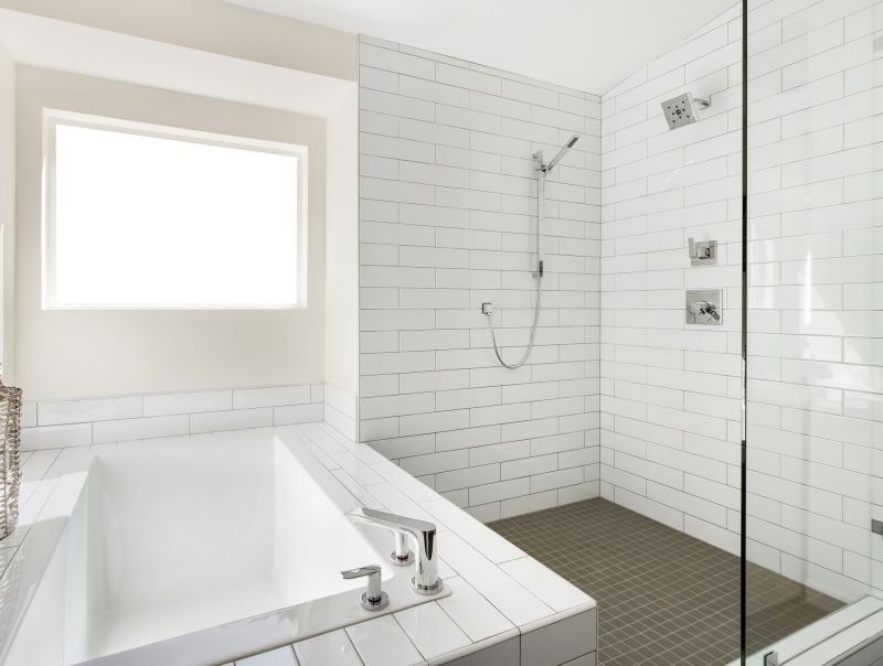 Open Walk-in Shower Space
