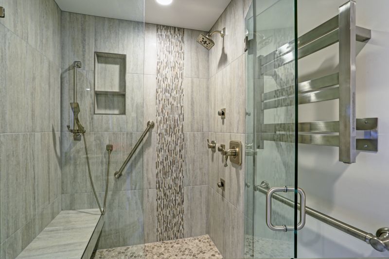 Tile Patterned Shower Floor